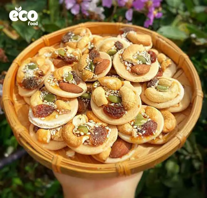 Bánh Đồng Tiền Mix Hạt: Hương Vị Tự Nhiên