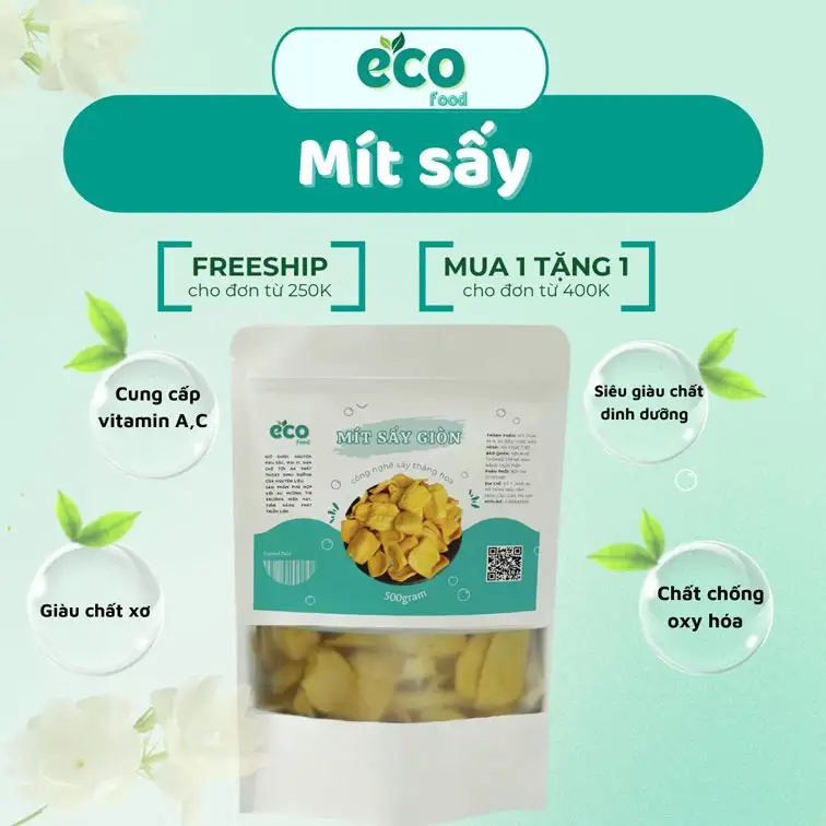 Mít Sấy Thăng Hoa - Eco Food