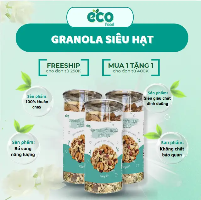 Granola siêu hạt