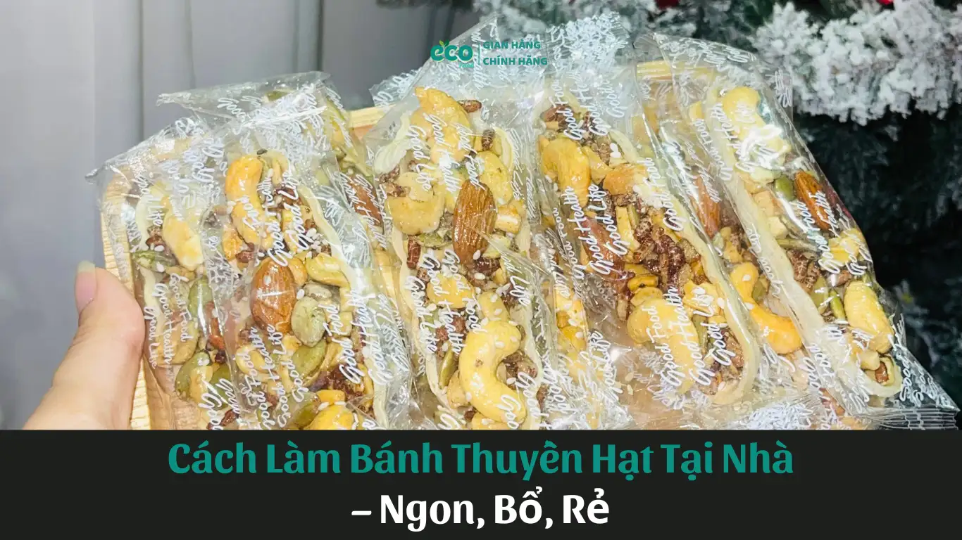 Cách làm bánh thuyền hạt